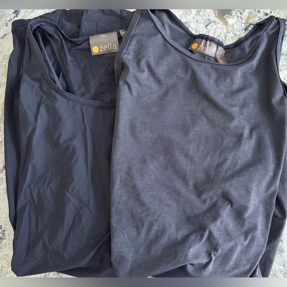 Set of 2 Zella Black Tank Tops